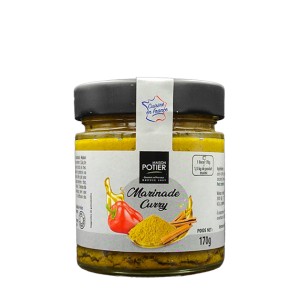 Bocal Curry Gamme Marinade sur l'huile